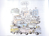 Il traffico a Redecesio