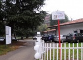 Il Nido e il parcheggio quando era ancora utilizzabile